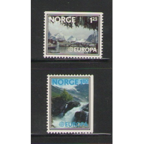 Norway Sc 693-94 1977 Europa stamp set mint NH