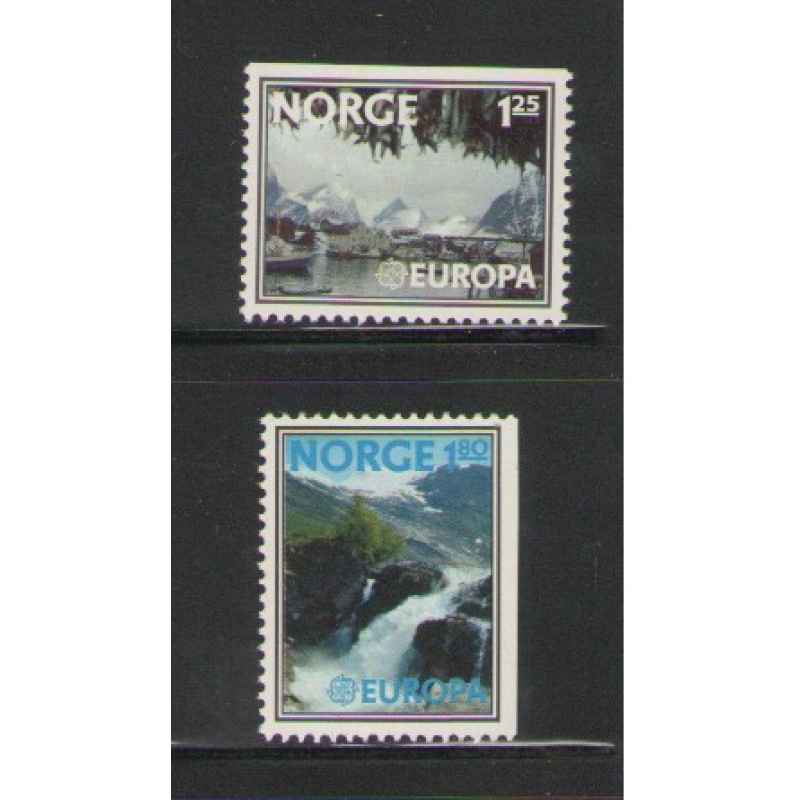 Norway Sc 693-94 1977 Europa stamp set mint NH