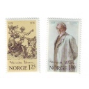 Norway Sc 725-26 1978 Henrik Ibsen stamp set mint NH