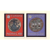Norway Sc 781-82 1981 Europa stamp set mint NH
