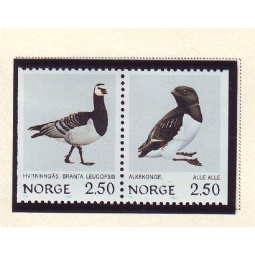 Norway Sc 821-22 1983 Birds stamp set mint NH