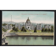 Colour  PC Parliament Building, Victoria, B.C, unused