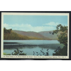 Colour PECO PC Grand Etang lake from , Gaspe Highway, Que. unused