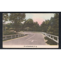 Colour  PC   Road at St-Athanase, P.Q. used