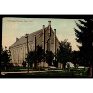 Valentine & Sons Colour PC Methodist Church , Paris, Ontario unused