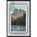 Valentine & Sons Colour PC Mt burgess Emerald Lake near Field used