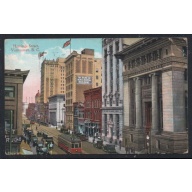 Colour PC Hastings Street Vancouver B.C. used 1927