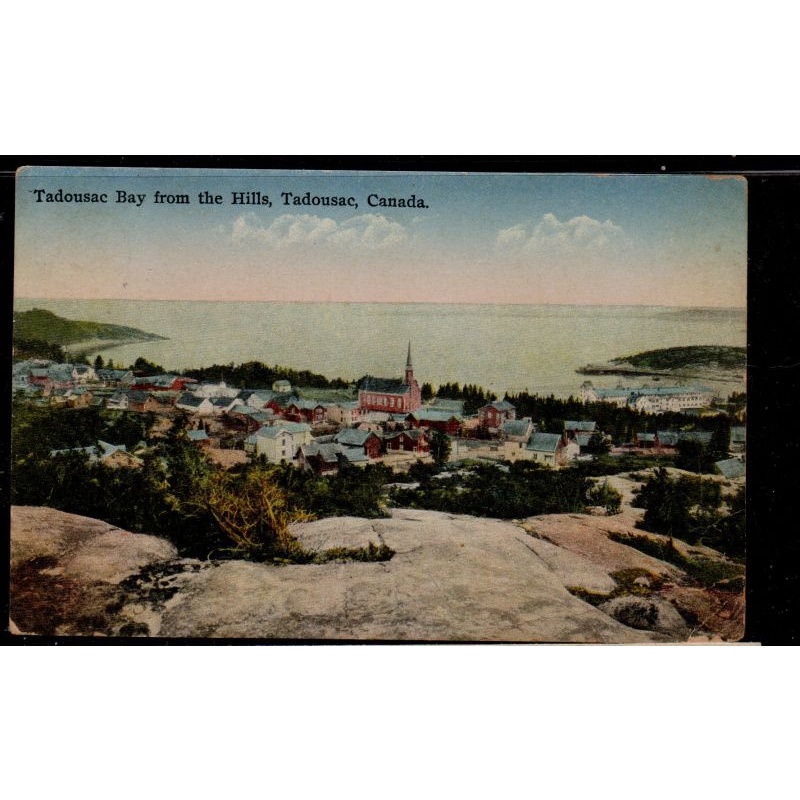 Colour PC Tadousac Bay from the Hills used to Deposit, NY
