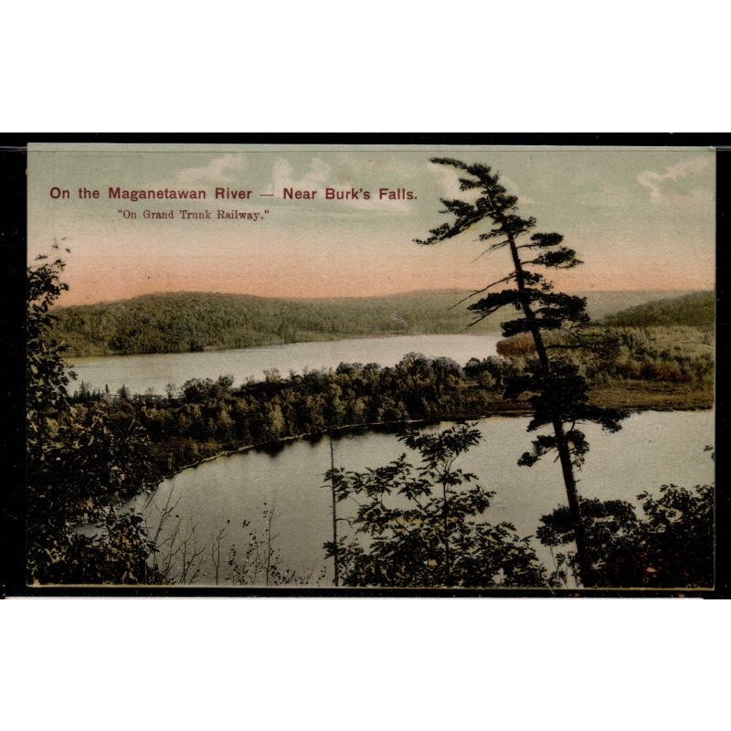 Colour PC Maganetawan River near Burk's Falls used to Wolfsboro, NH