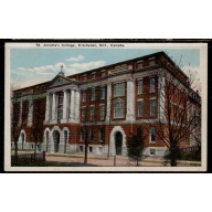 Colour Valentine Black PC St Jerome's College Kitchener addressed but not mailed