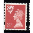 G.B Scotland  Sc SMH65 1996 25p salmon QE II Machin Head stampmint NH