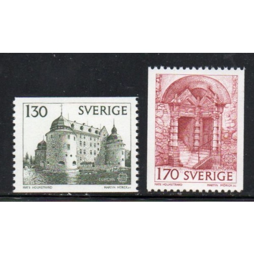 Sweden Sc 1235-1236 1978 Europa stamp set mint NH