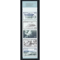 Sweden Sc  1303a 1979 Sea Research stamp booklet  mint NH