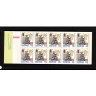 Sweden Sc 1336a 1980 Christmas Comic Characters stamp booklet pane mint NH