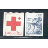 Sweden Sc 1466-1467 1983  Red Cross stamp set mint NH