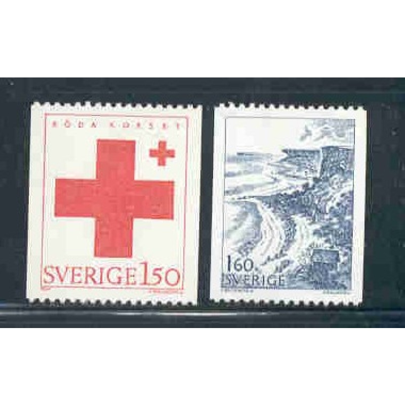 Sweden Sc 1466-1467 1983  Red Cross stamp set mint NH