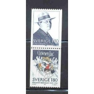 Sweden Sc  1470-1471 1983 Hjalmar Bergman stamp set mint NH
