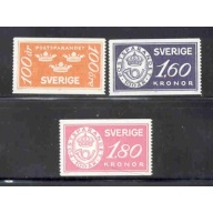 Sweden Sc 1483-1485 1984 Postal Savings stamp set mint NH