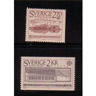Sweden Sc 1532-1533 1985  Europa stamp set mint NH