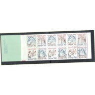 Sweden Sc 1561a 1985 Christmas stamp booklet  mint NH
