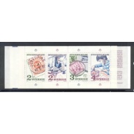 Sweden Sc  1588a 1986 STOCKHOLMIA 86 stamp booklet  mint NH
