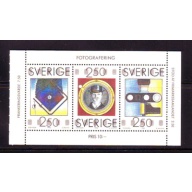 Sweden Sc 1842-1844 1990 Photography stamp set mint NH