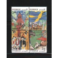 Sweden Sc 1883-1886 1991 Skansen Park Stockholm stamp set mint NH