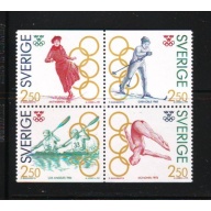 Sweden Sc 1894-1897 1991 Olympic Champions stamp set mint NH