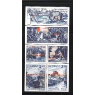 Sweden Sc 1898-1903 1991 Iron Mining stamp set mint NH