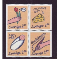 Sweden Sc 1957-1960 1992 Greetings stamp set mint NH