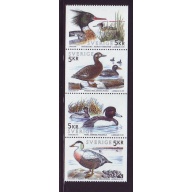 Sweden Sc 2028-2031 1993 Ducks stamp set mint NH