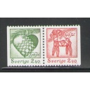 Sweden Sc  2038-2039 1993 Christmas stamp set mint NH