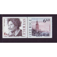 Sweden Sc  2040-2041 1994 Toni Morrison, Nobel Winner, stamp set mint NH