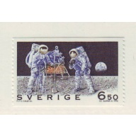 Sweden Sc 2083 1994 Moon Landing Anniversary stamp mint NH