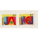 Sweden Sc 2095-2096 1994 Yes or No stamp set mint NH
