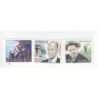 Sweden Sc 2102-2104 1994 Nobel Prize Winners stamp set mint NH