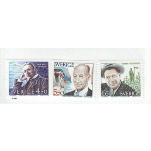Sweden Sc 2102-2104 1994 Nobel Prize Winners stamp set mint NH
