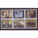 Sweden Sc 2138-2143 1995 Movies Anniversary stamp set mint NH