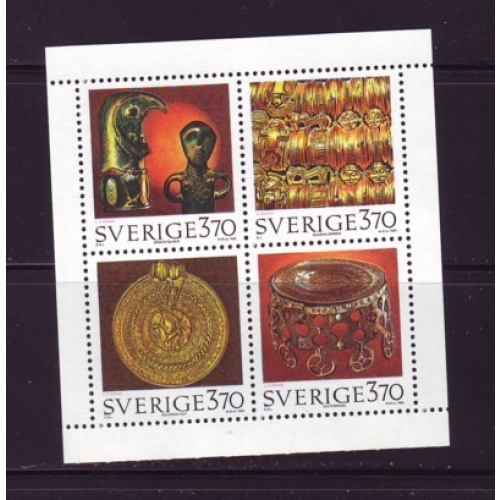 Sweden Sc 2145-2148 1995 Ancient Artifacts stamp set mint NH