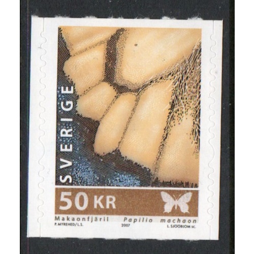 Sweden Sc  2565 2007  50 kr Butterfly Wing stamp mint NH