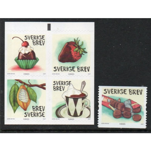 Sweden Sc 2573-2574 2007  Christmas stamp set  mint NH