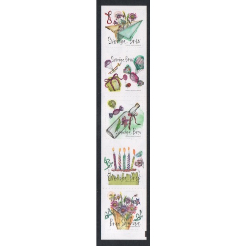 Sweden Sc  2729 2014 Summer Greetings stamp set mint NH