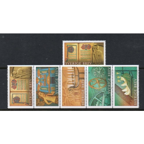 Sweden Sc  2730-2731 2014 Church Art stamp set mint NH
