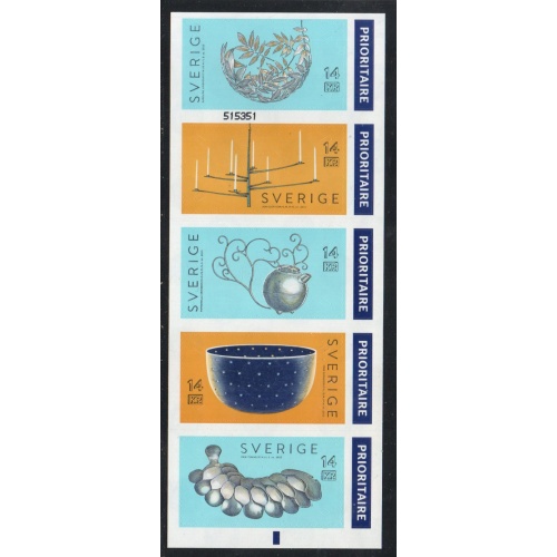 Sweden Sc  2762 2015 Blacksmiths & Silversmiths stamp set mint NH