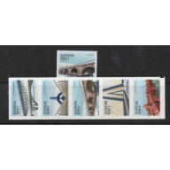 Sweden Sc  2769-2770 2016 Bridges stamp set mint NH