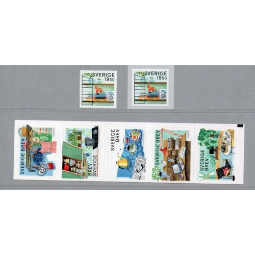 Sweden Sc  2791-2793 2017 Household Item stamp set mint NH