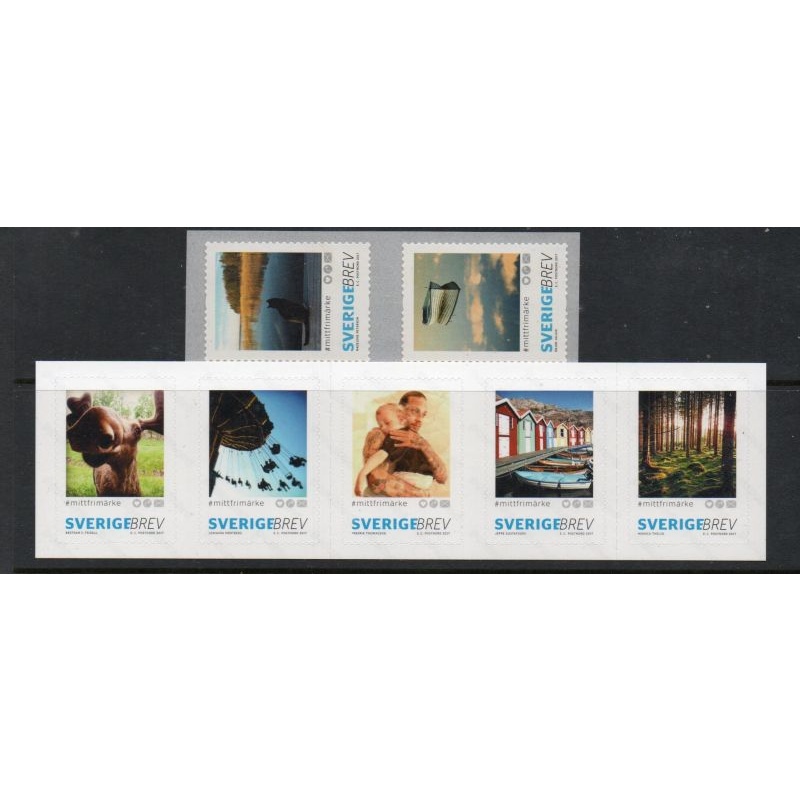 Sweden Sc 2800-2802 2017 Instagram Pictures stamp set mint NH