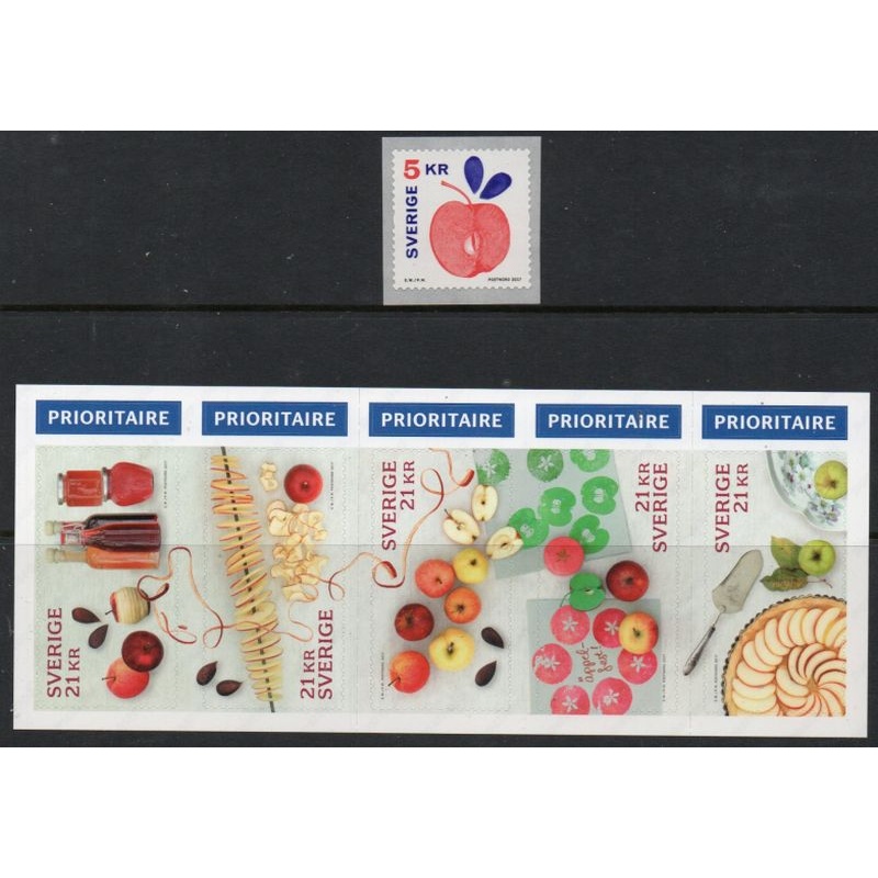 Sweden Sc 2803-2804 2017 Apples stamp set mint NH