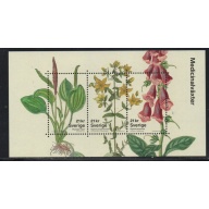 Sweden Sc 2806 2017 Medicinal Plants stamp sheet mint NH
