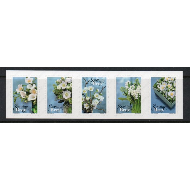 Sweden Sc 2808 2017 Christmas Roses stamp set mint NH
